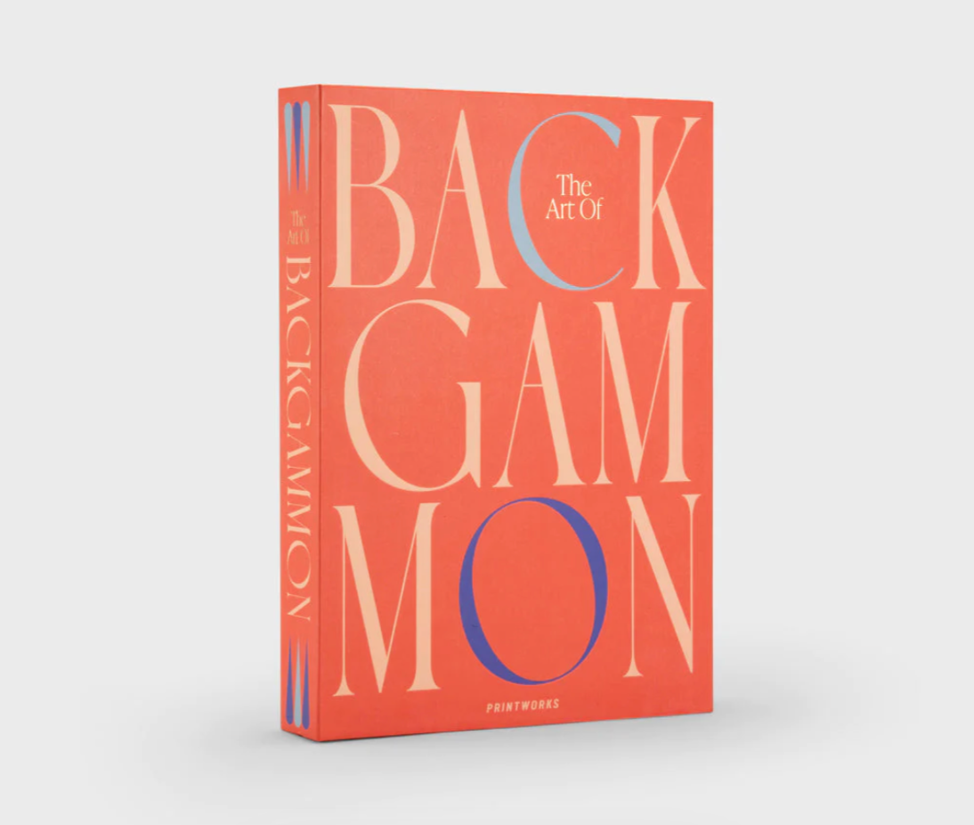 Jeu de Backgammon multicolore