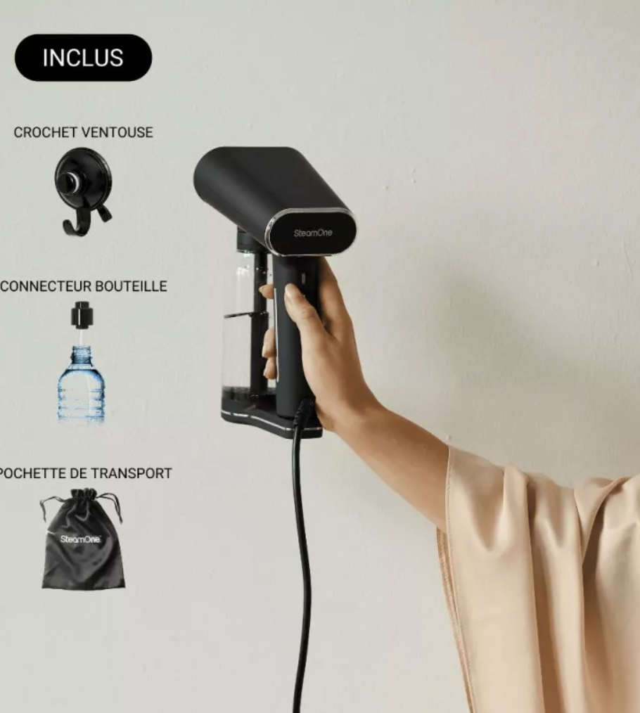 Défroisseur portatif - rouge