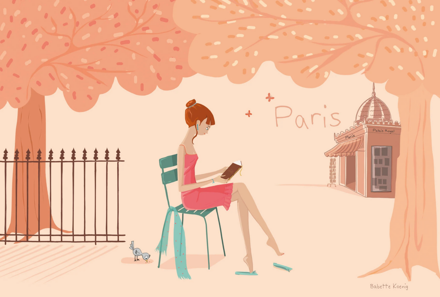 Carte postale - Miss Palais royal