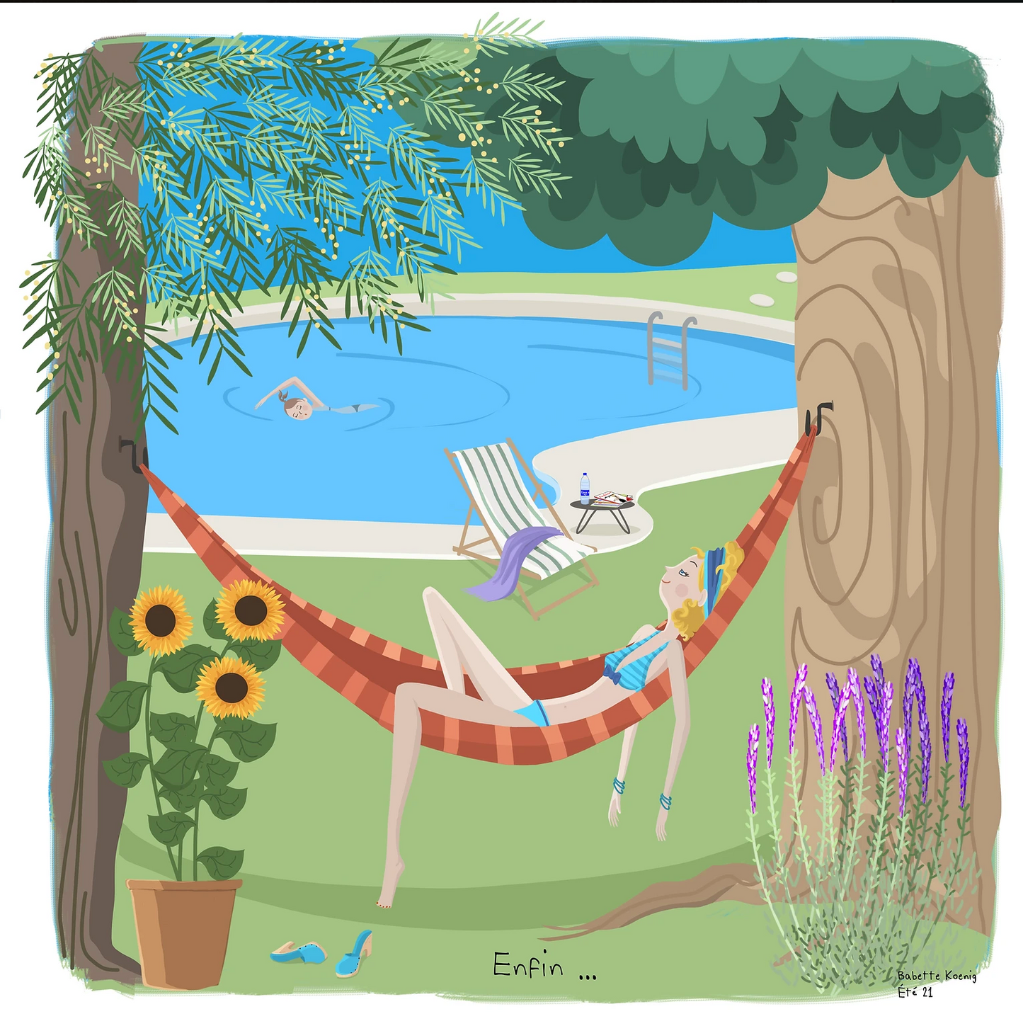 Illustration "Enfin "