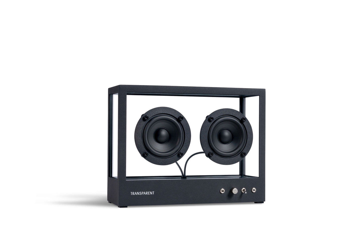 Enceinte noire -Transparent