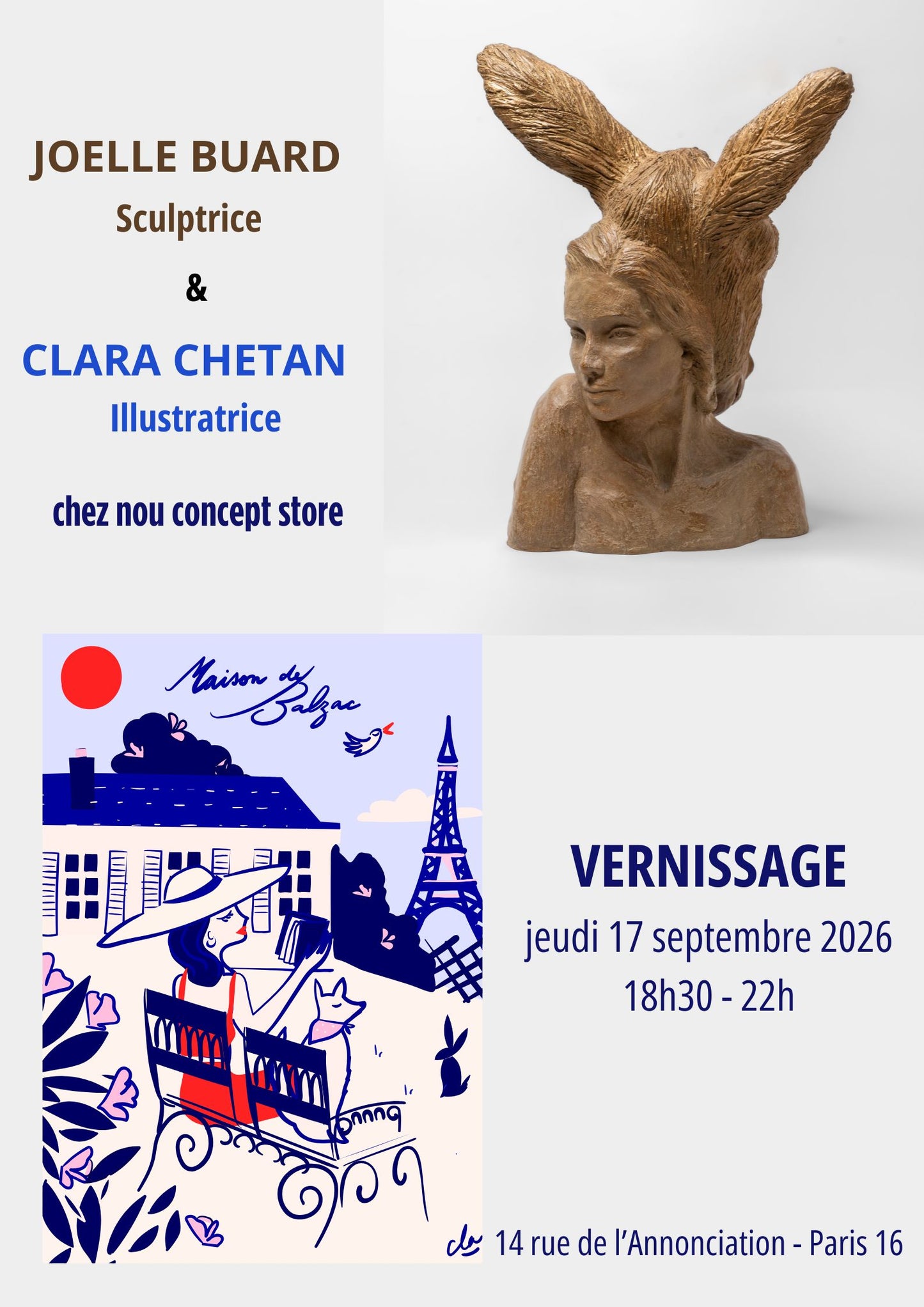 VERNISSAGE du 17 septembre 2026