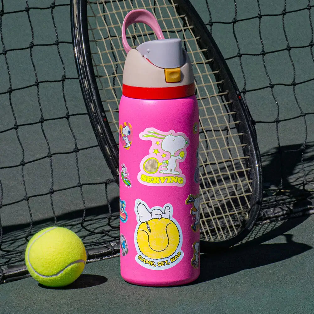 Autocollant " SNOOPY tennis man "