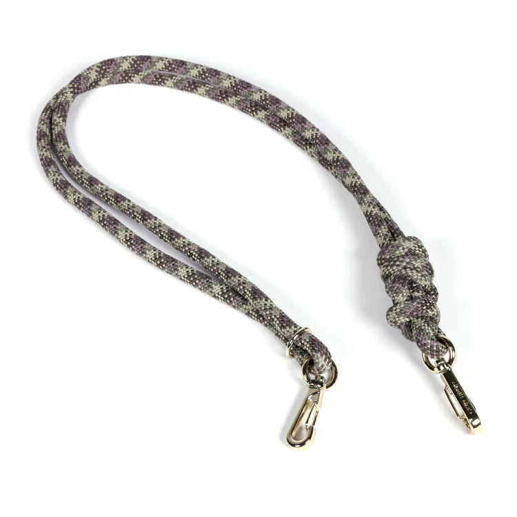 Bandoulière corde Square - Stone