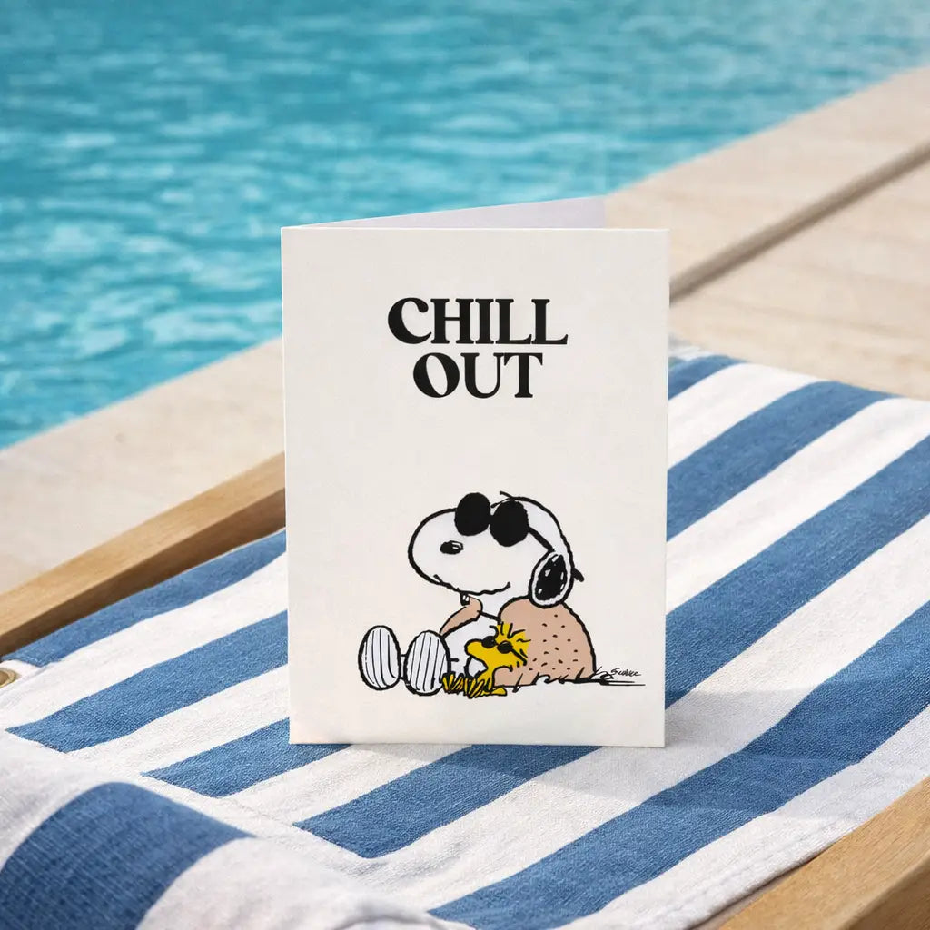 Carte postale SNOOPY - CHILL OUT