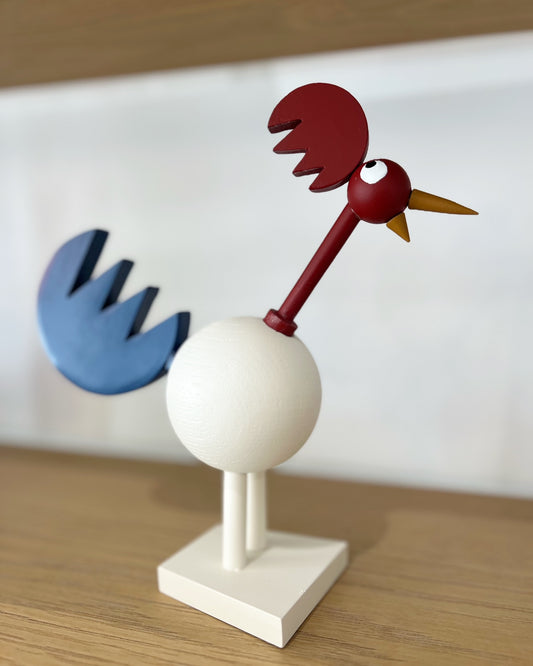 Coq- " jouet d'art "