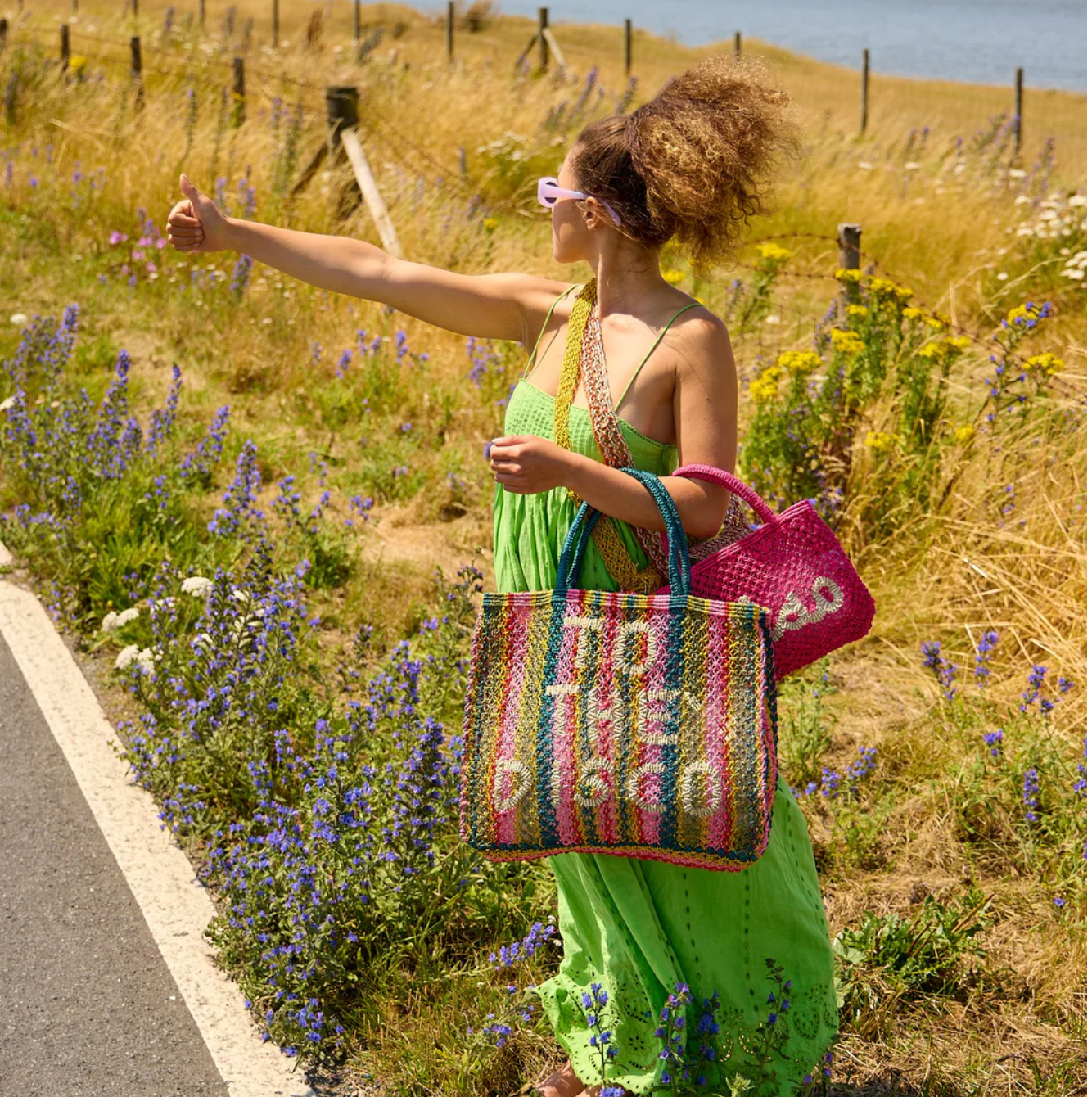 SAC en jute To the disco