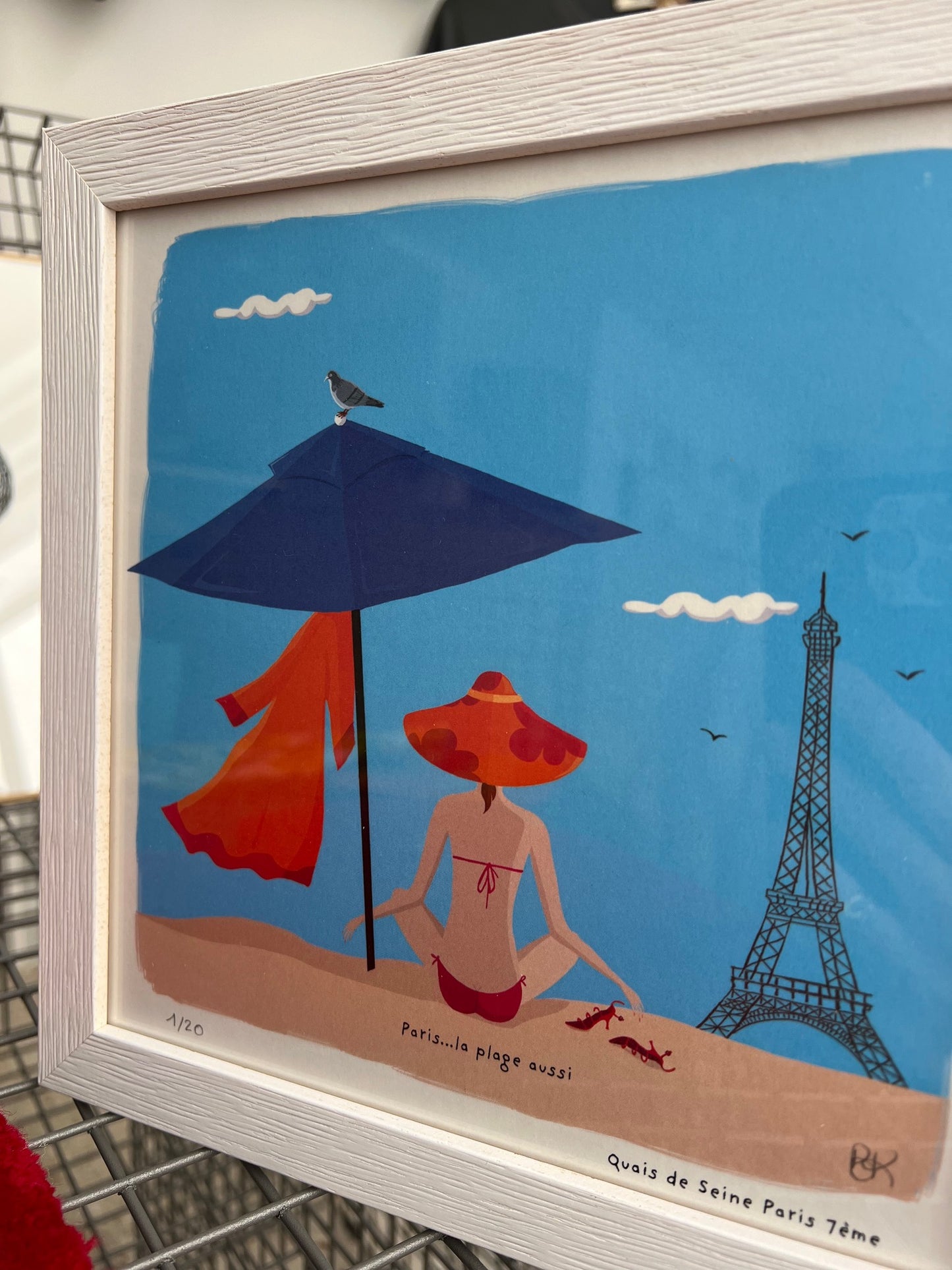Illustration "Paris Plage"
