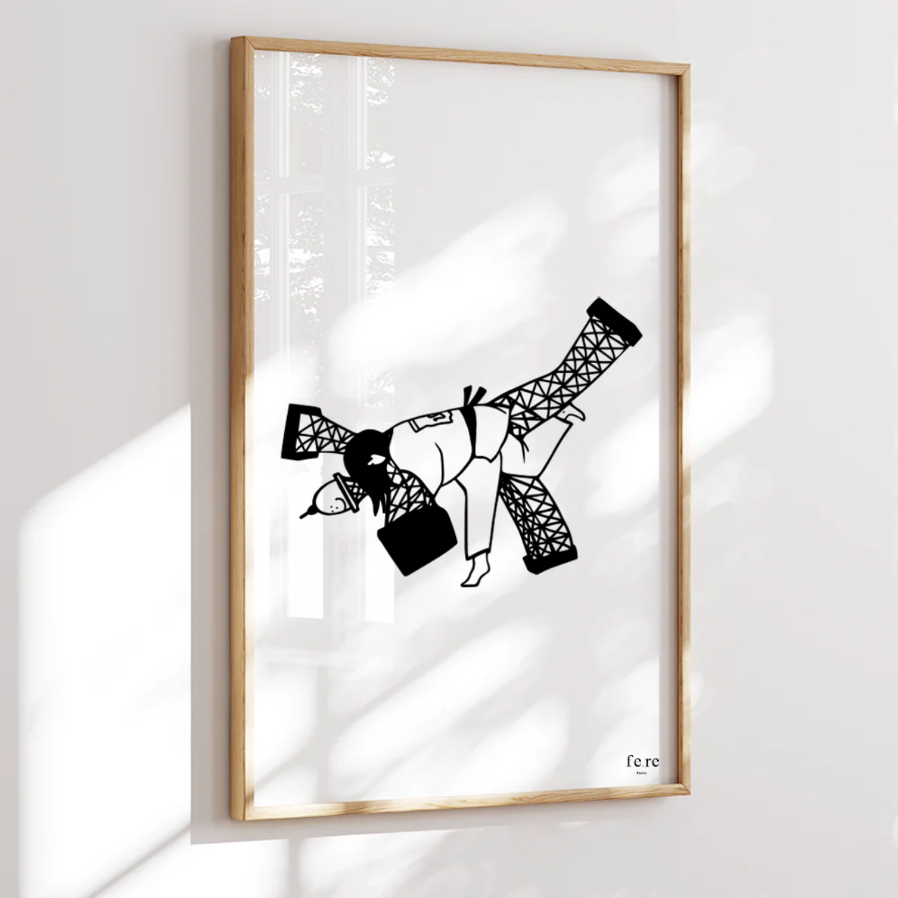 Affiche Judo - JO