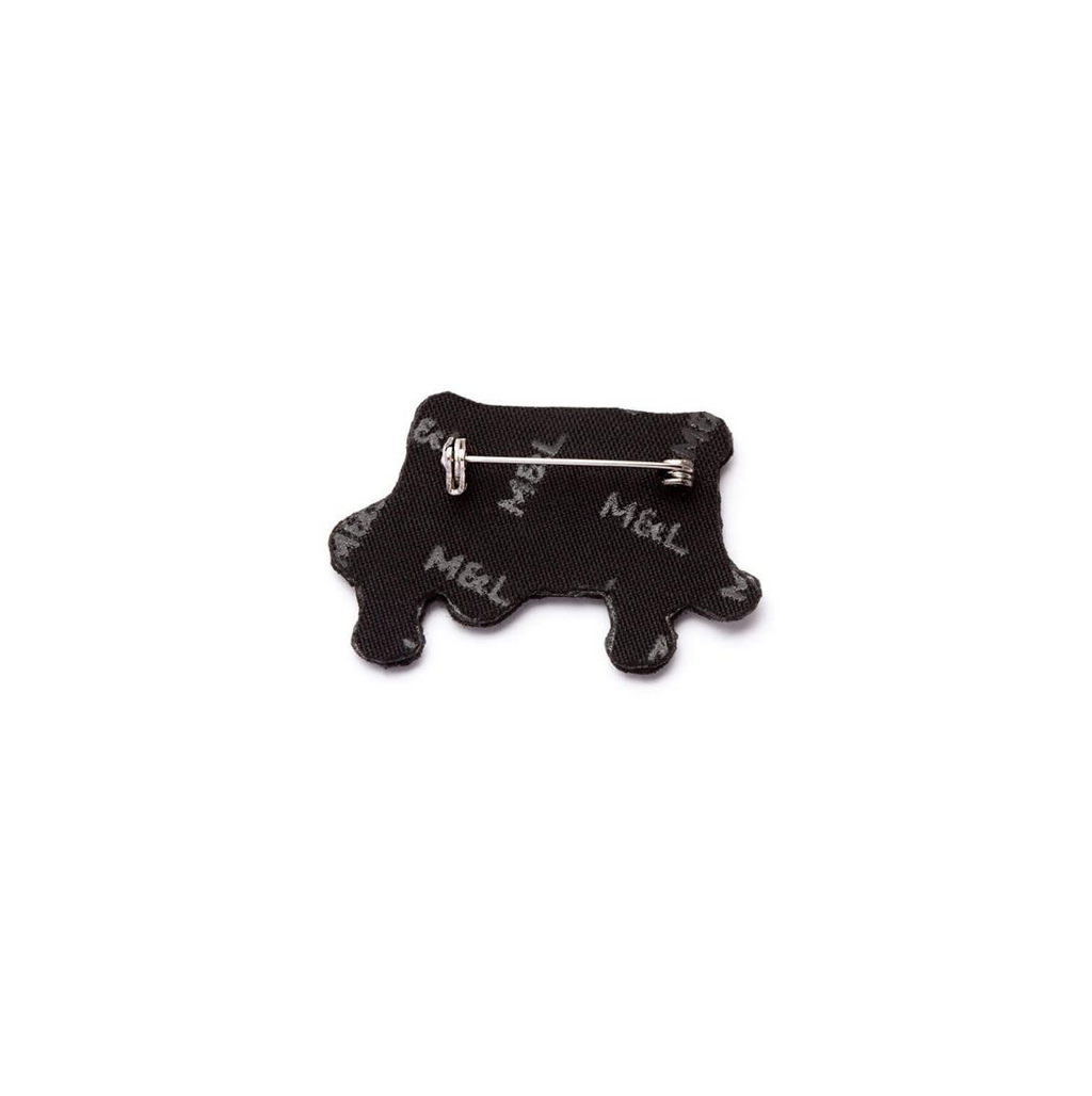 Broche Banc public