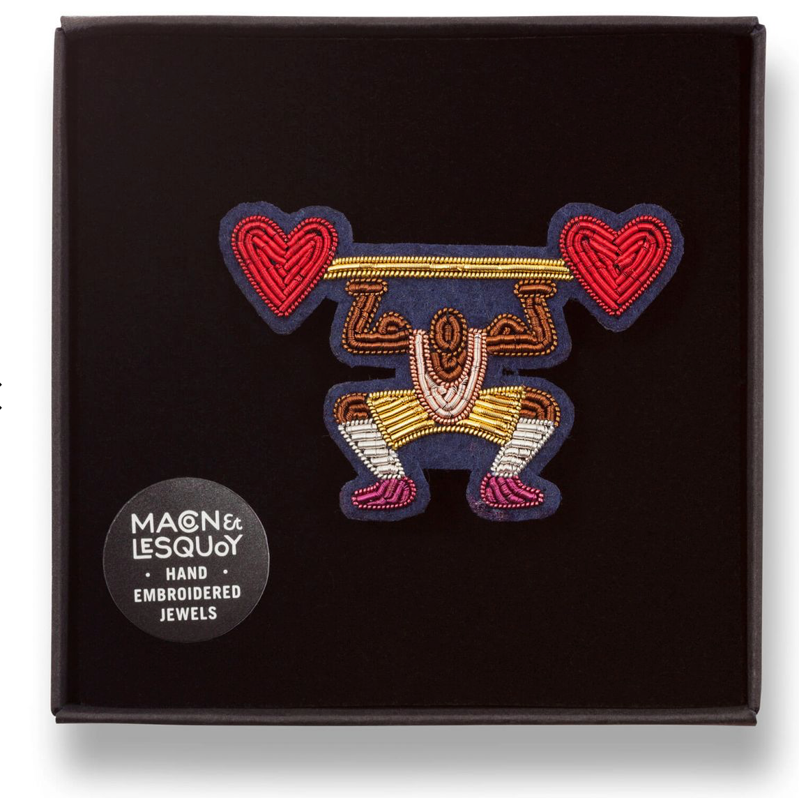 Broche Homme fort
