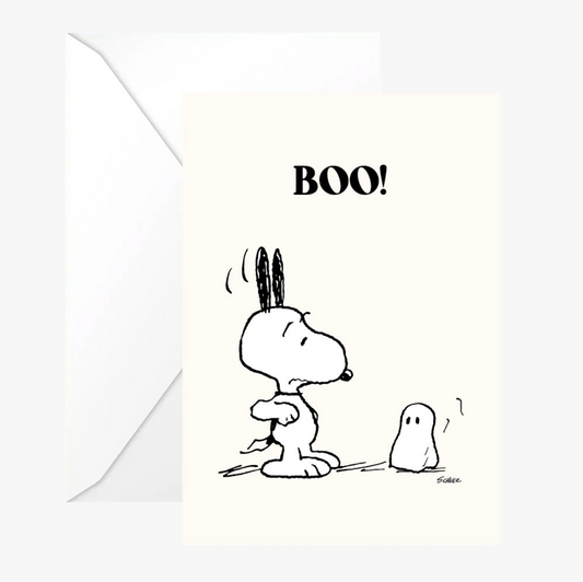 Carte postale SNOOPY - BOO !