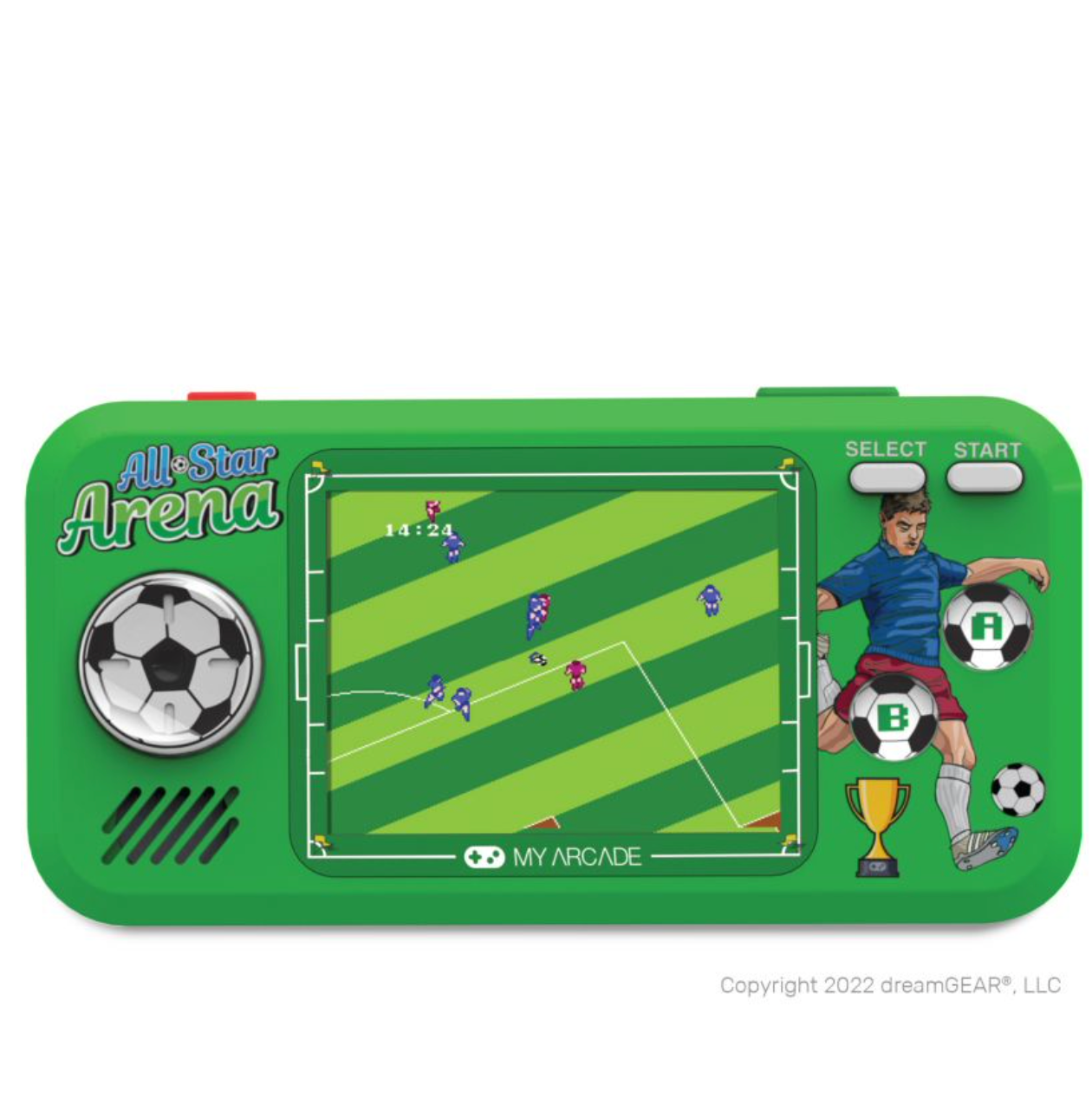 Console de poche MyArcade ALL STAR ARENA 7 Licences Sports + 300 jeux