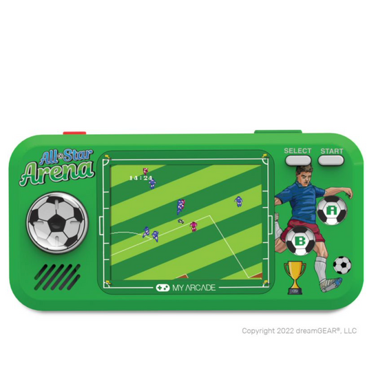 Console de poche MyArcade ALL STAR ARENA 7 Licences Sports + 300 jeux