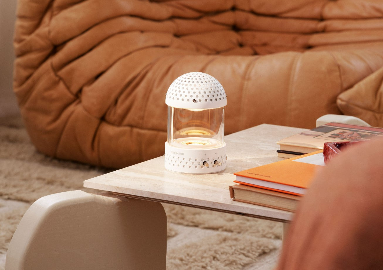Enceinte lumineuse Blanche