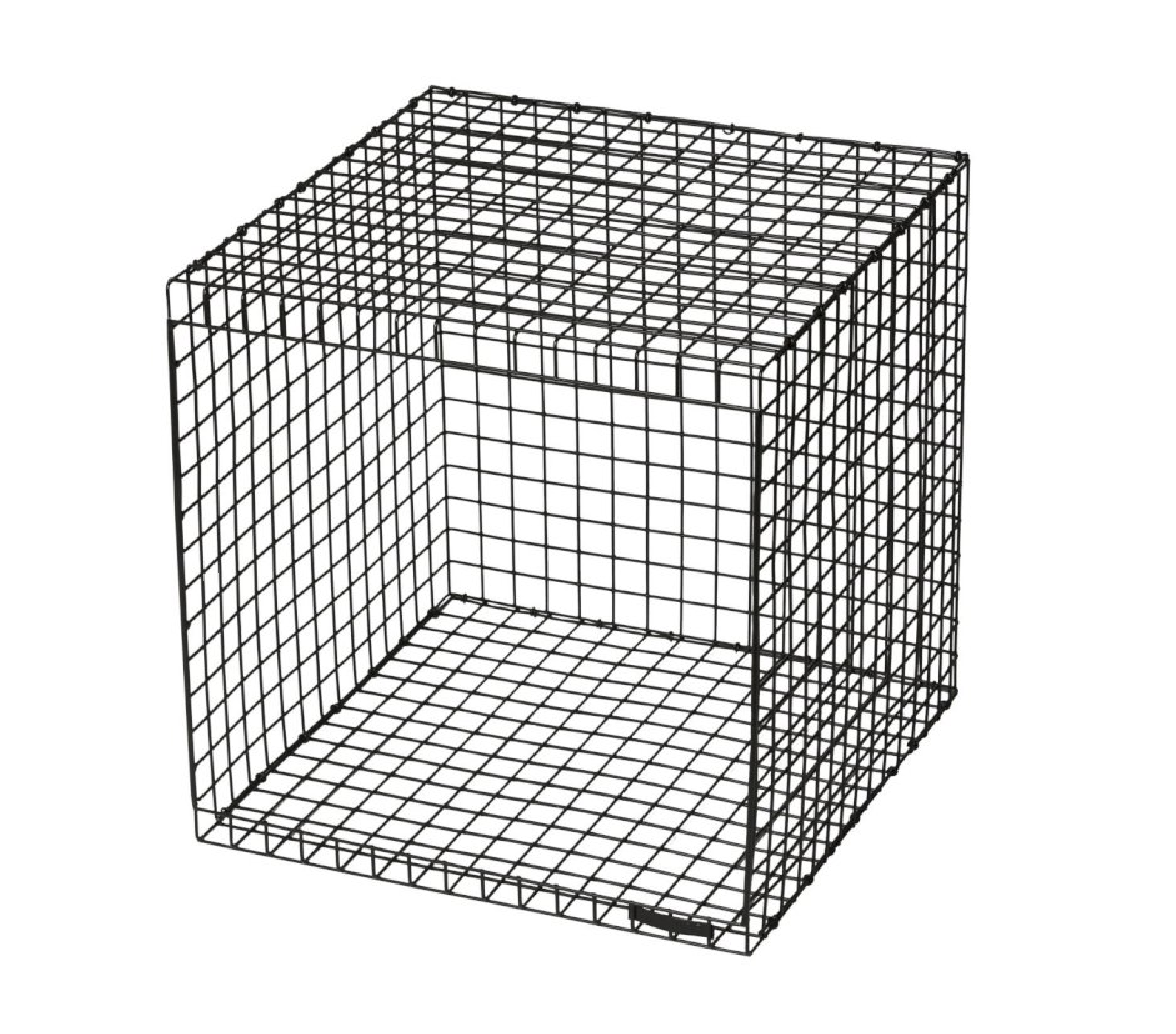 Etagère-grillage cubic noir