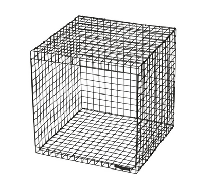 Etagère-grillage cubic noir