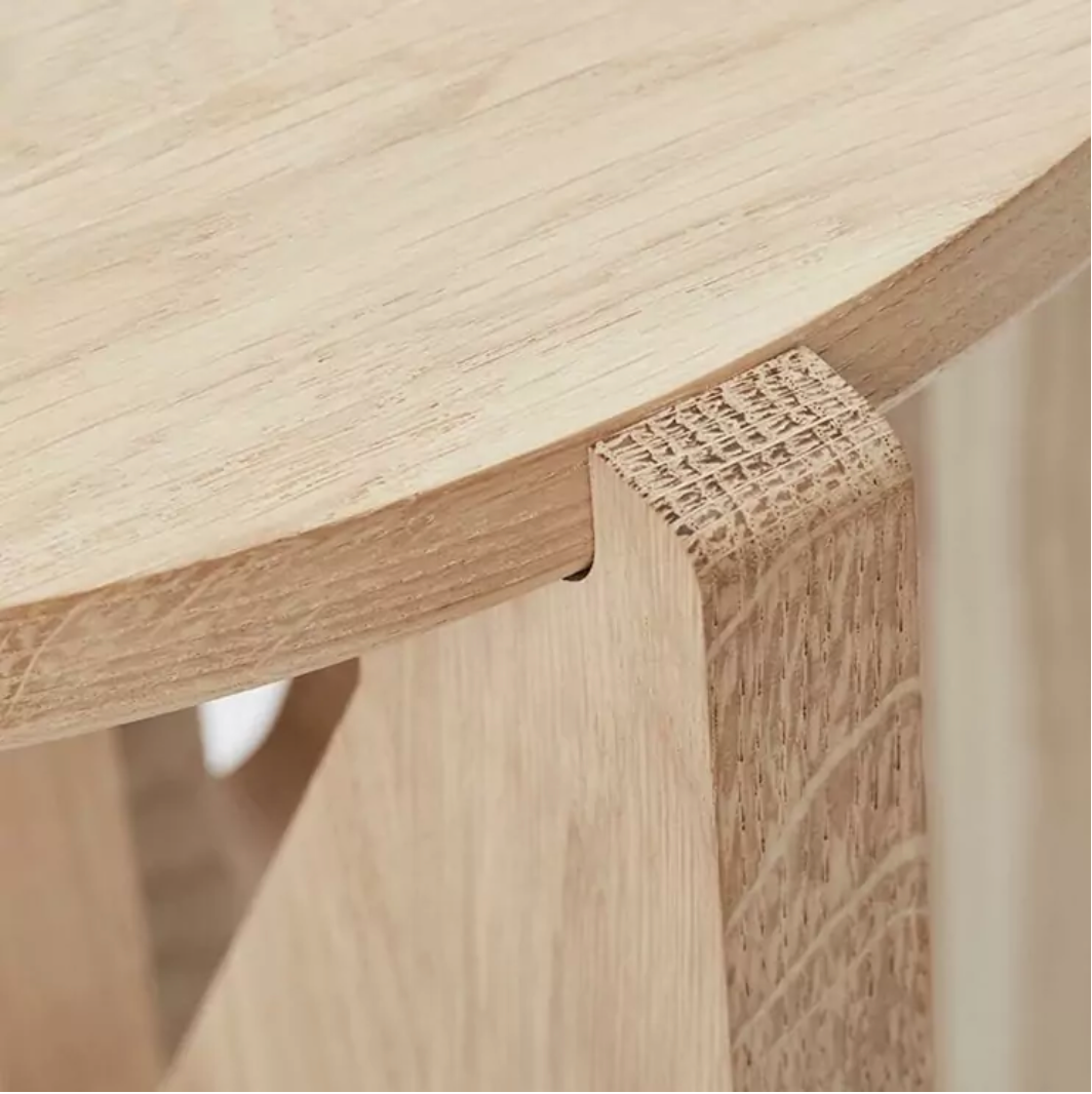 Table basse XL en chêne naturel