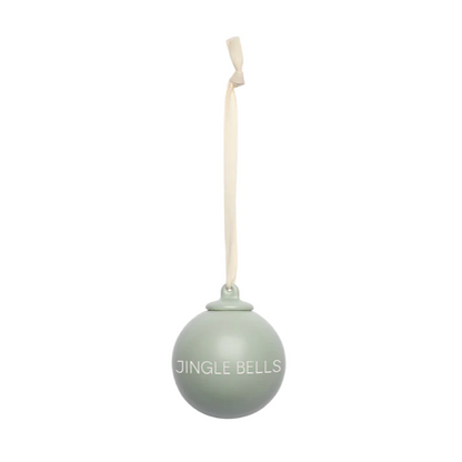 Boules de Noël vertes 60mm (set de 4)