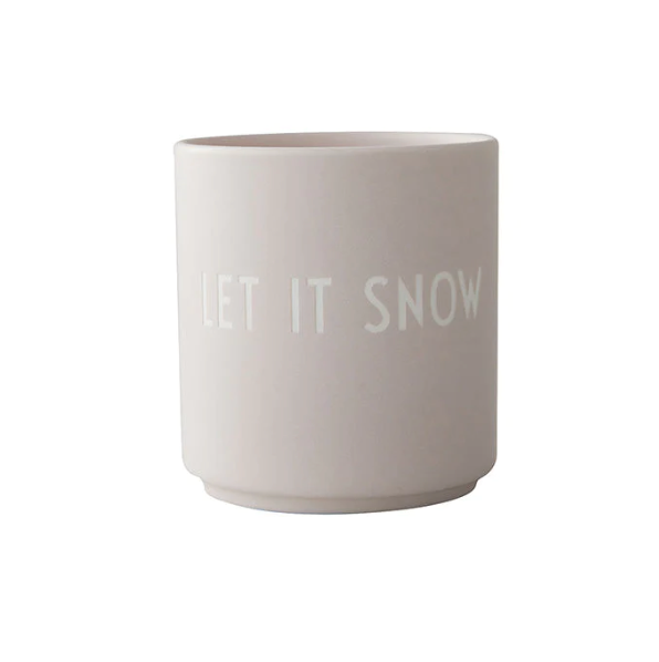 Mug de Noël, Let it snow