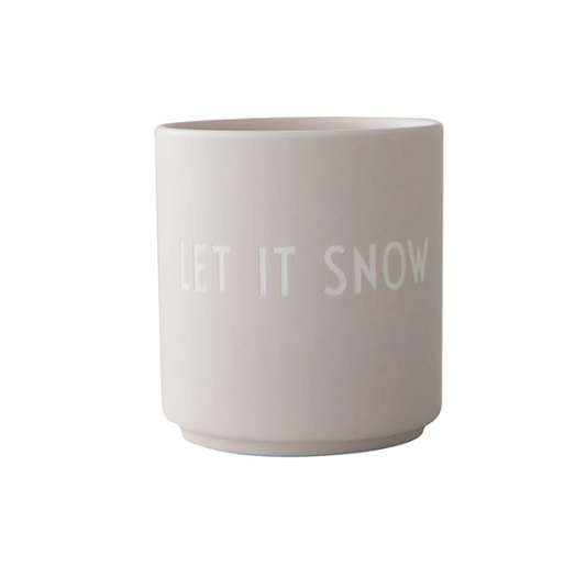 Mug de Noël, Let it snow