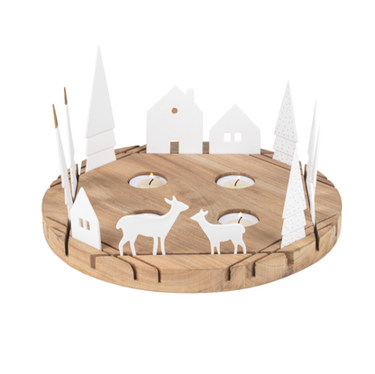 Grand bougeoir rond