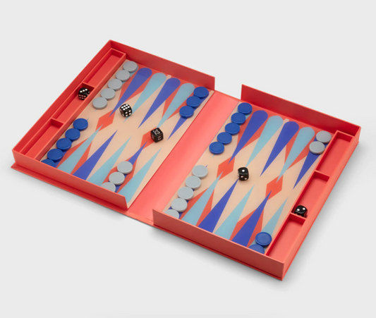 Jeu de Backgammon multicolore