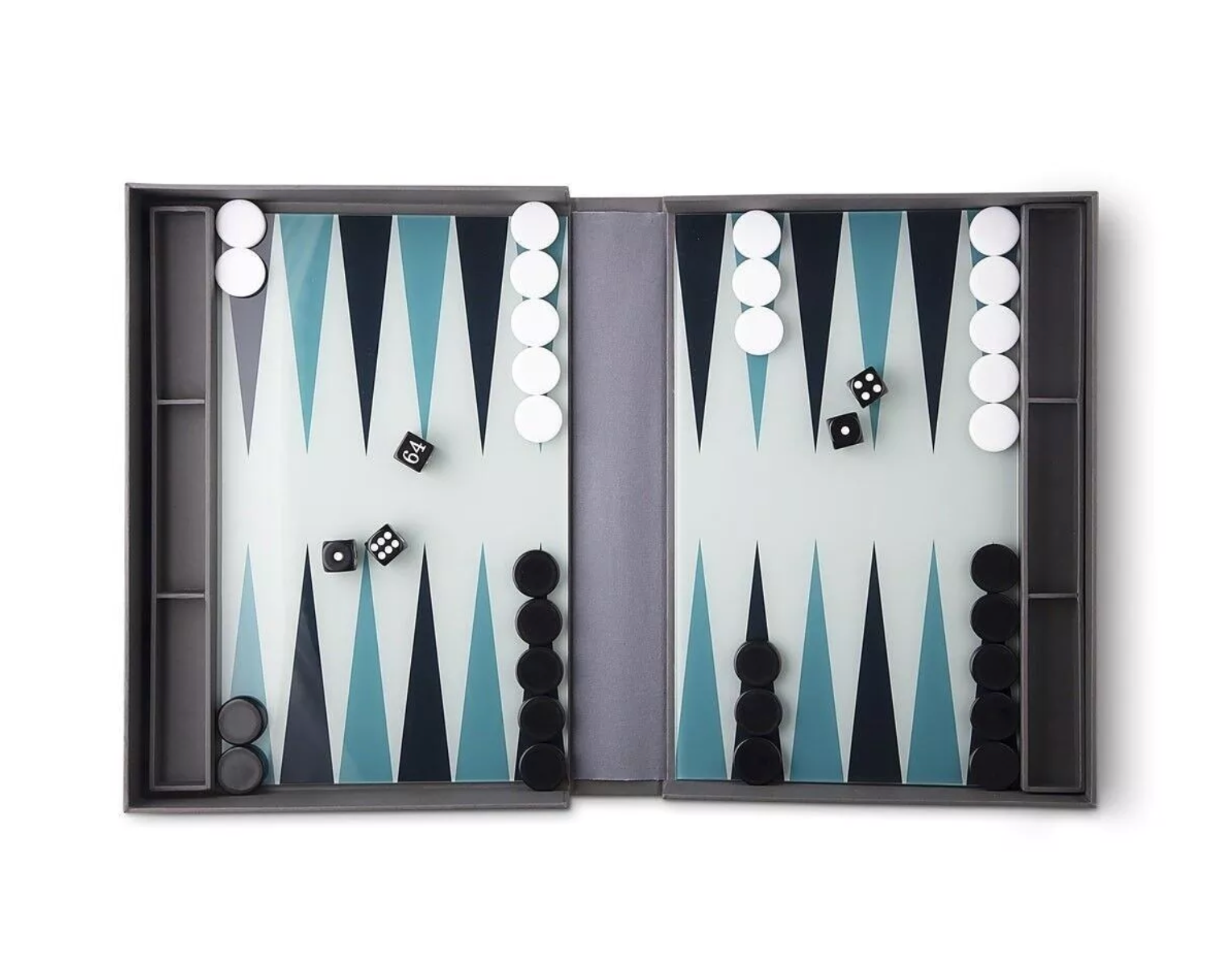 Jeu Backgammon vert