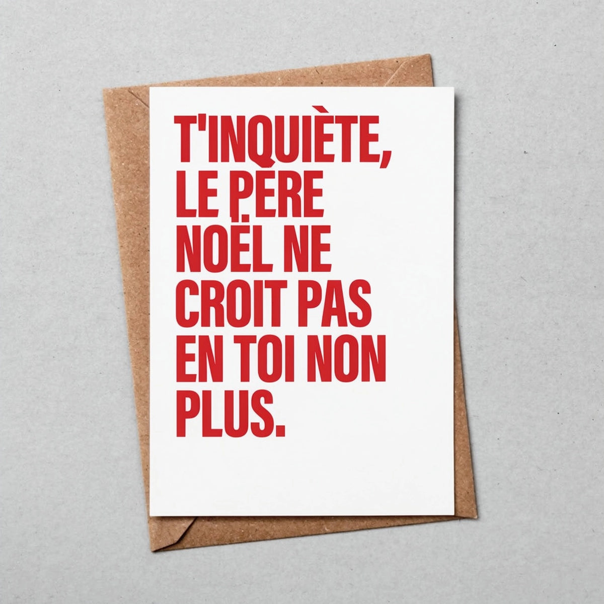 Carte postale de Noël - Père Noël