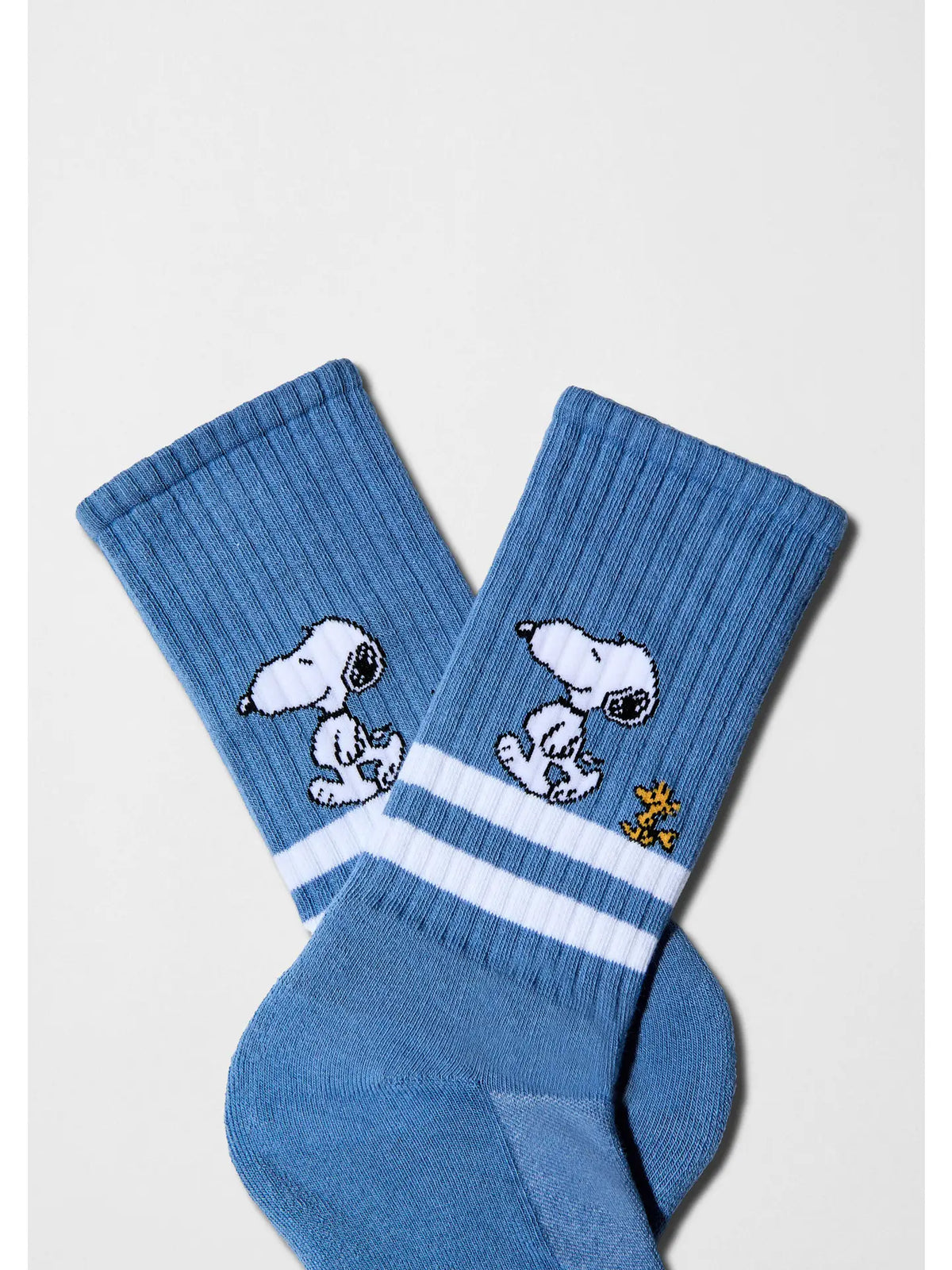 Chaussettes à rayures BLEU - Snoopy