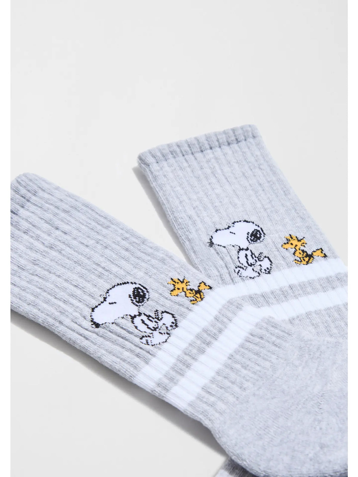Chaussettes à rayures GRIS