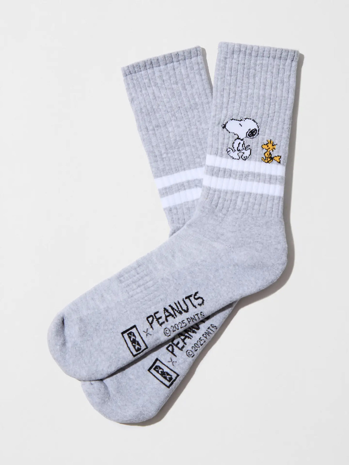 Chaussettes à rayures GRIS