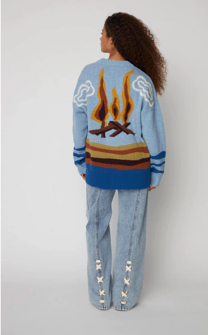 Gilet "Le feu "