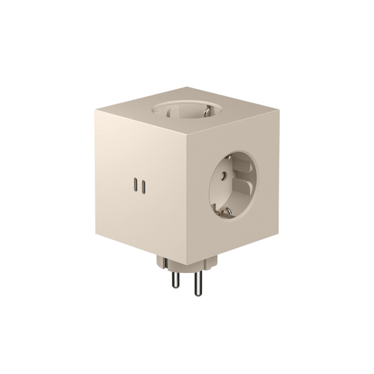 Multiprise beige avec USB-C