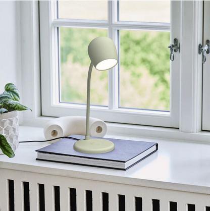 Lampe 3 en 1 - Vert Olive - ( fonction enceinte et chargeur)