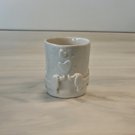 Mug "Teckel amoureux"