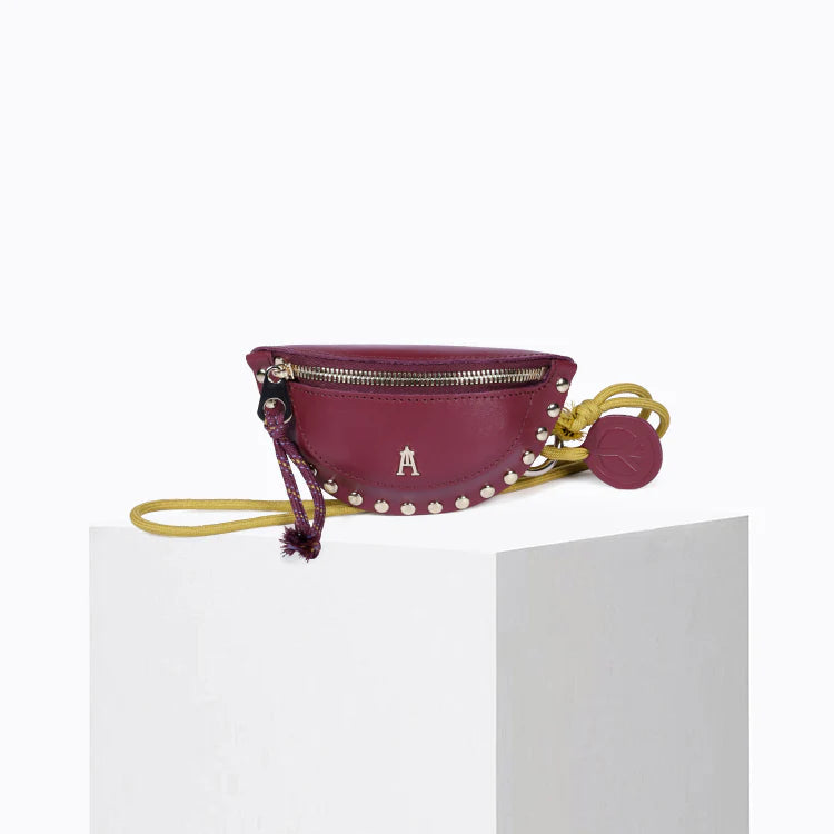 Porte monnaie Winou - Clou Prune