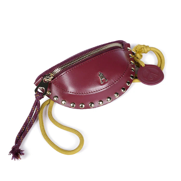 Porte monnaie Winou - Clou Prune