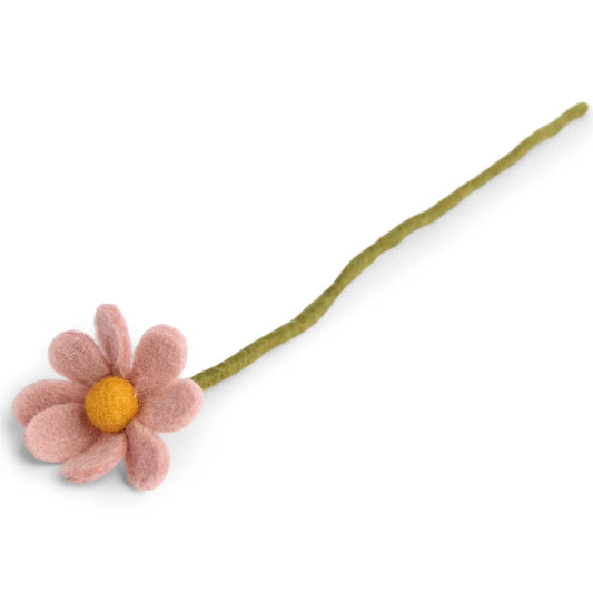 Fleur Anémone- Vieux rose
