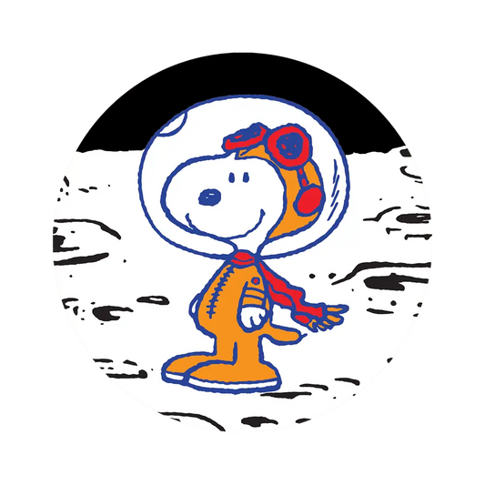 Autocollant  " SNOOPY astronaute "