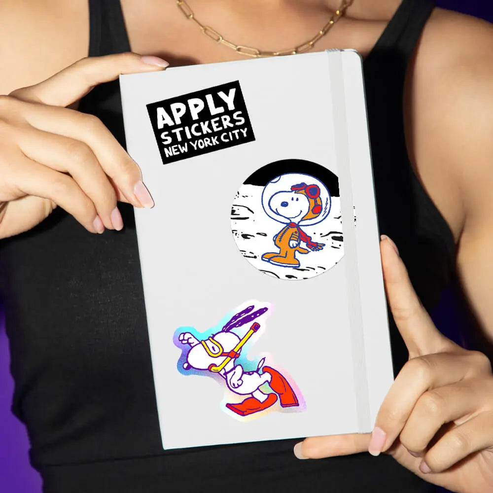 Autocollant  " SNOOPY astronaute "