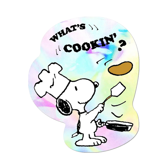 Autocollant  " SNOOPY cuisinier "