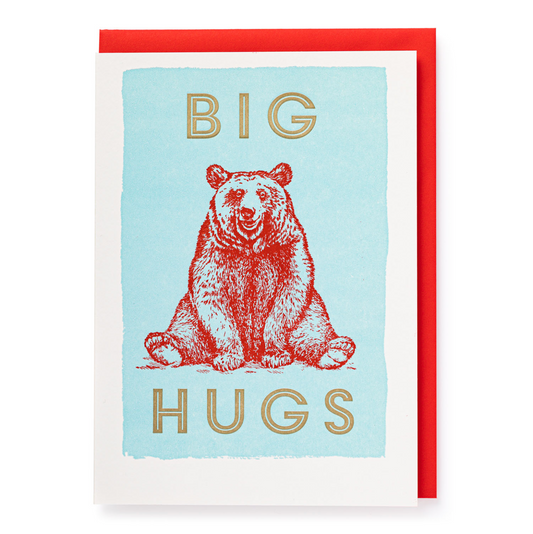 Carte postale - big hugs