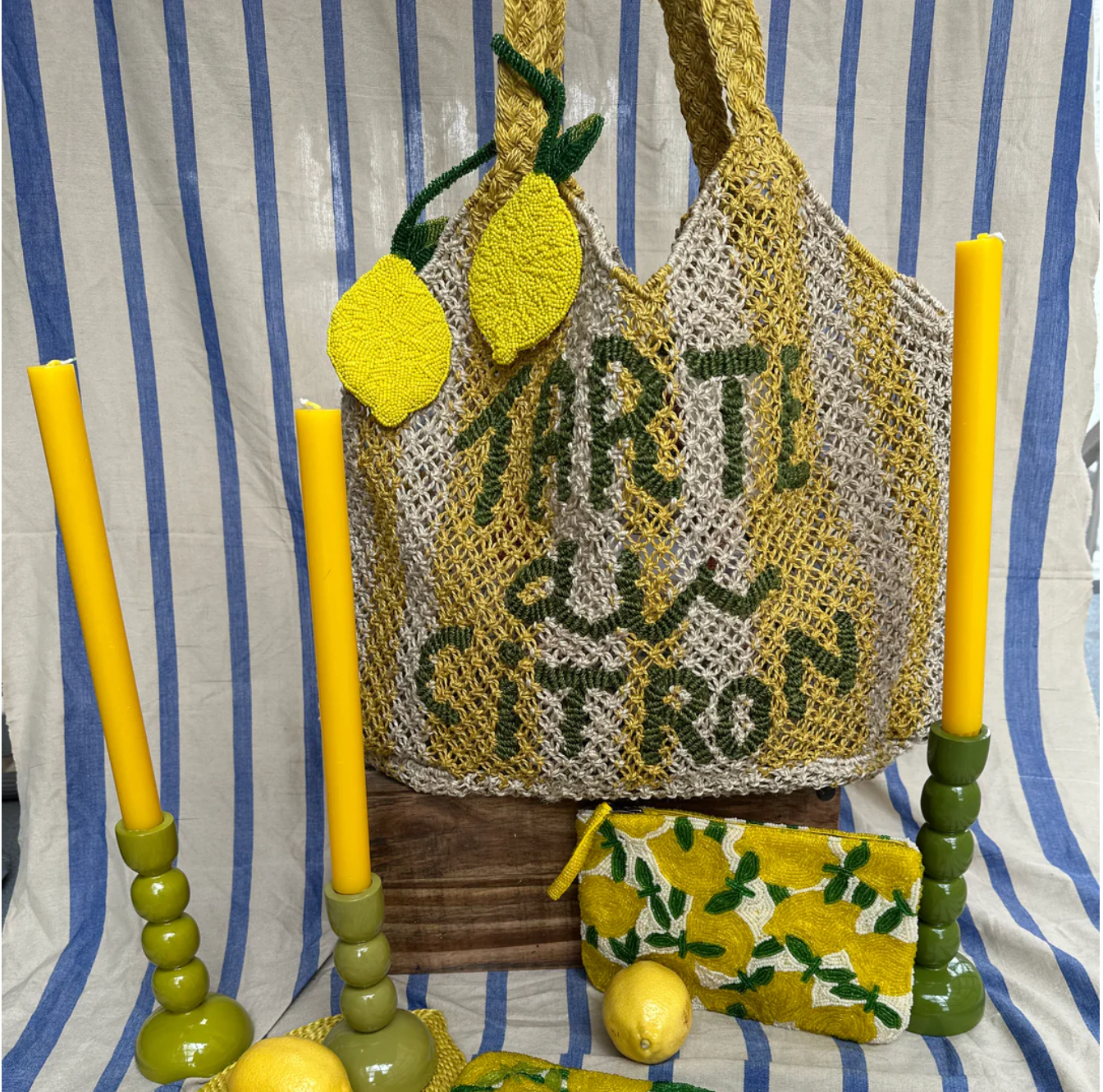 Bijoux de sac CITRON