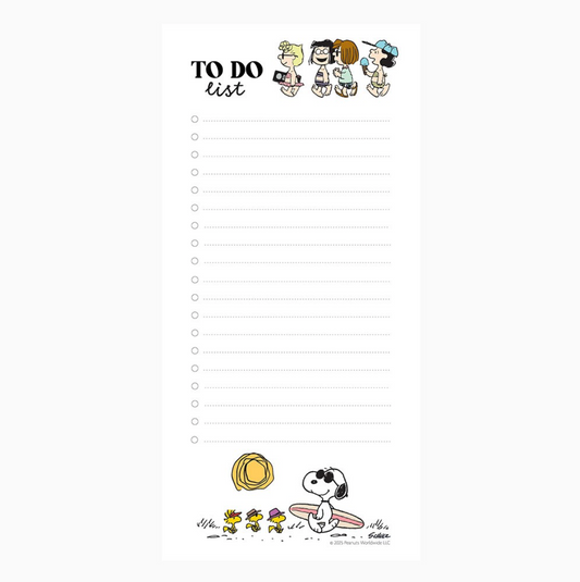 Bloc note - To do list SNOOPY