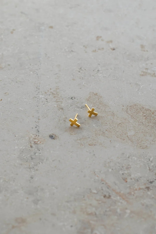 Boucle d'oreille "Croix"