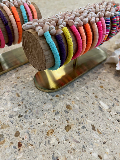 Bracelet Coquillage- Jaune