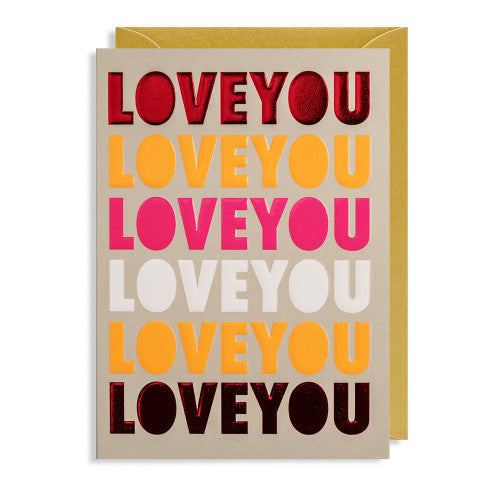 Carte postale - Love you