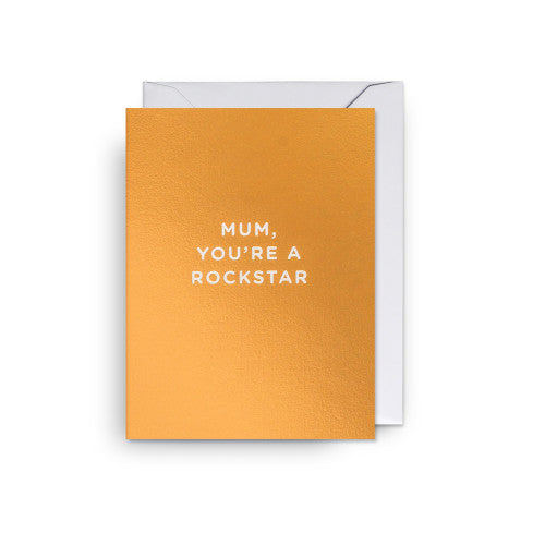 Carte postale - MUM you're a rockstar