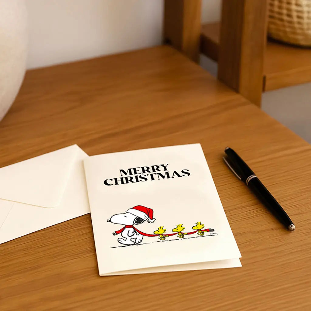 Carte postale SNOOPY - MERRY CHRISTMAS